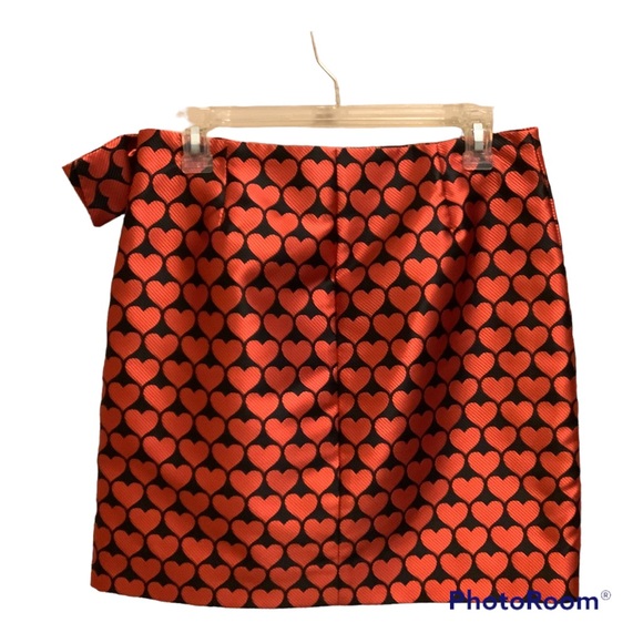J. Crew Red Heart Skirt - Picture 4 of 6